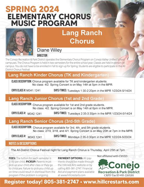 Chorus Flyer Chorus Flyer